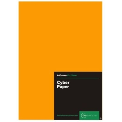 Paper Cyber Orange A
