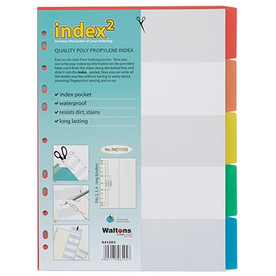 A4 Subject Dividers