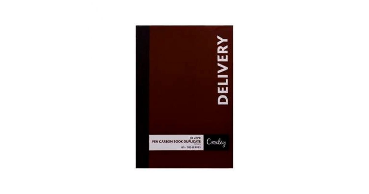 Croxley BOOK A5 Duplicate Pen Carbon printed (JD22) *Delivery*