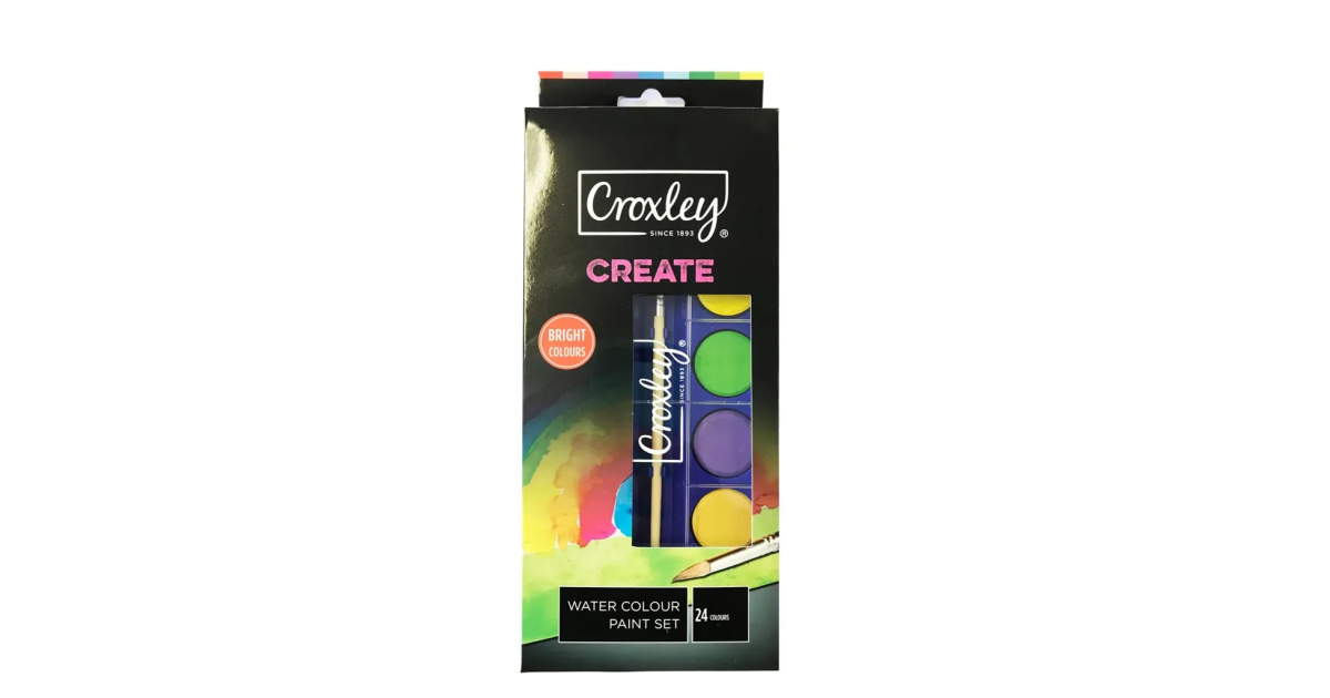 Croxley PAINT Water Colour Set24 (PAI2324)