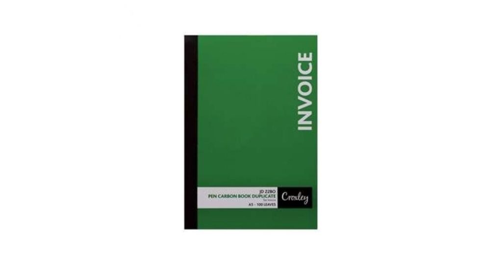 Croxley BOOK A5 Duplicate Pen Carbon printed (JD22) *Invoice*