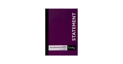 Croxley BOOK A5 Duplicate Pen Carbon printed (JD22) *Satement*