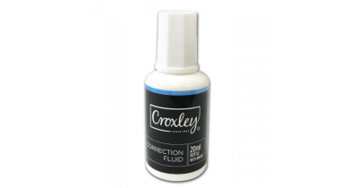 Croxley CORRECTION Fluid Bottle Brush 20ml (COR8020)