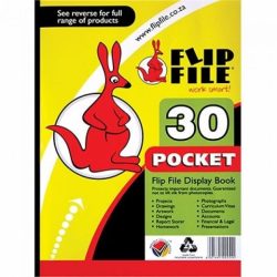 Flip FILE A4 30 Pocket Soft Cover (BA11043)*847136*