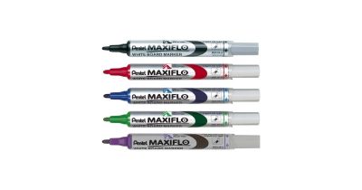 Pentel MAXIFLO White Board Marker Bullet-Tip (MWL5S)*72314302*