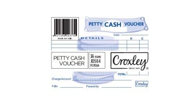 PETTY CASH VOUCHER JD584 36FORMS 99X135 W18 50*811711*