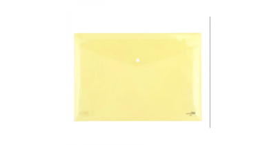 Primeline CARRY FOLDER A4 PP Pastel Yellow 200Mic (877235)