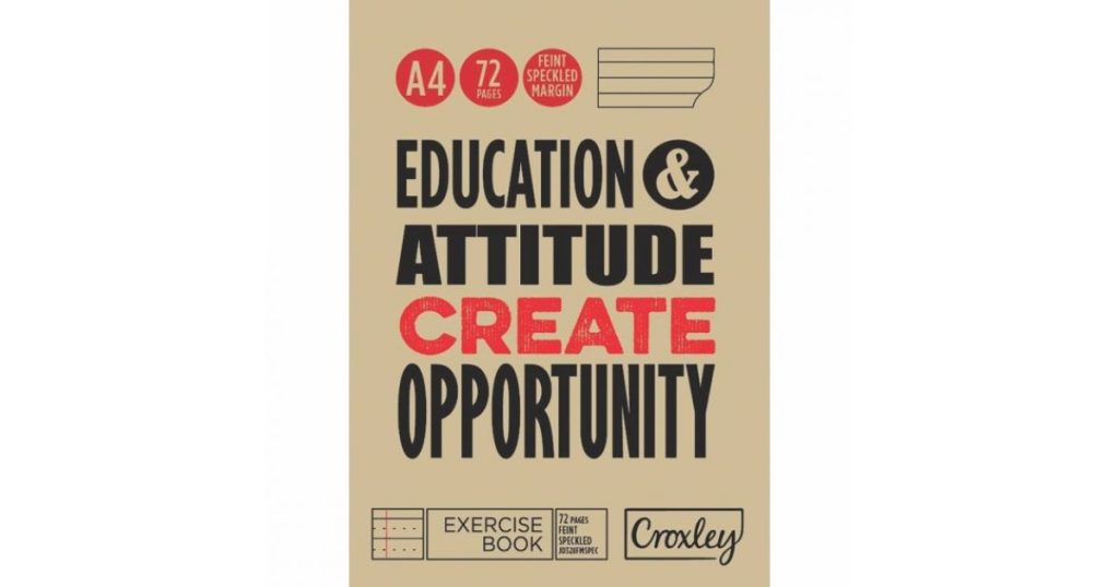 A+ Exercise BOOK A4 72pg 17mm Speckled (32817)