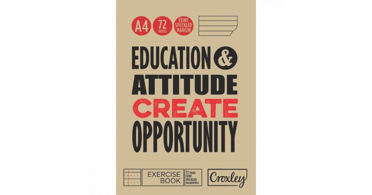 A+ Exercise BOOK A4 72pg 17mm Speckled (32817)