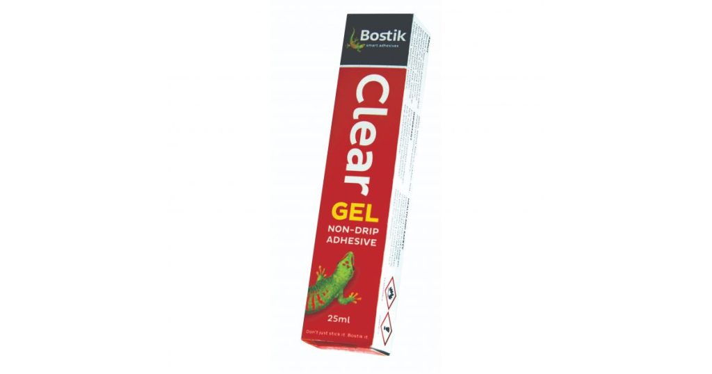 Bostik CLEAR GEL Non-Drip Adhesive 25ml *6139**103777*