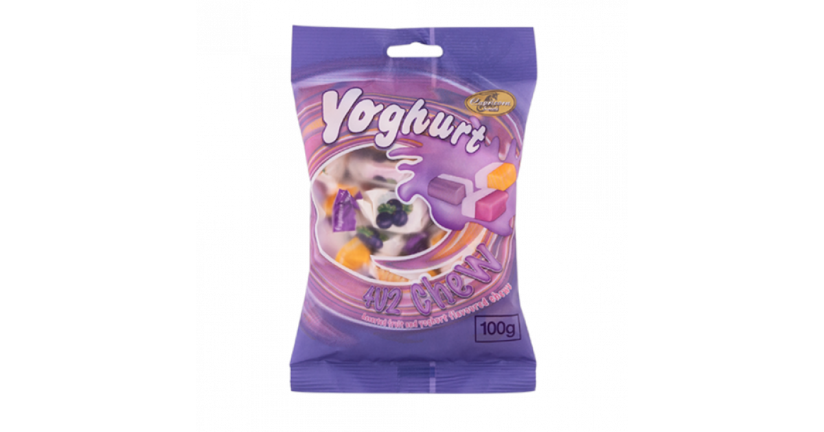 Capricorn SWEETS Yogurt Chews 100g (YOG200)