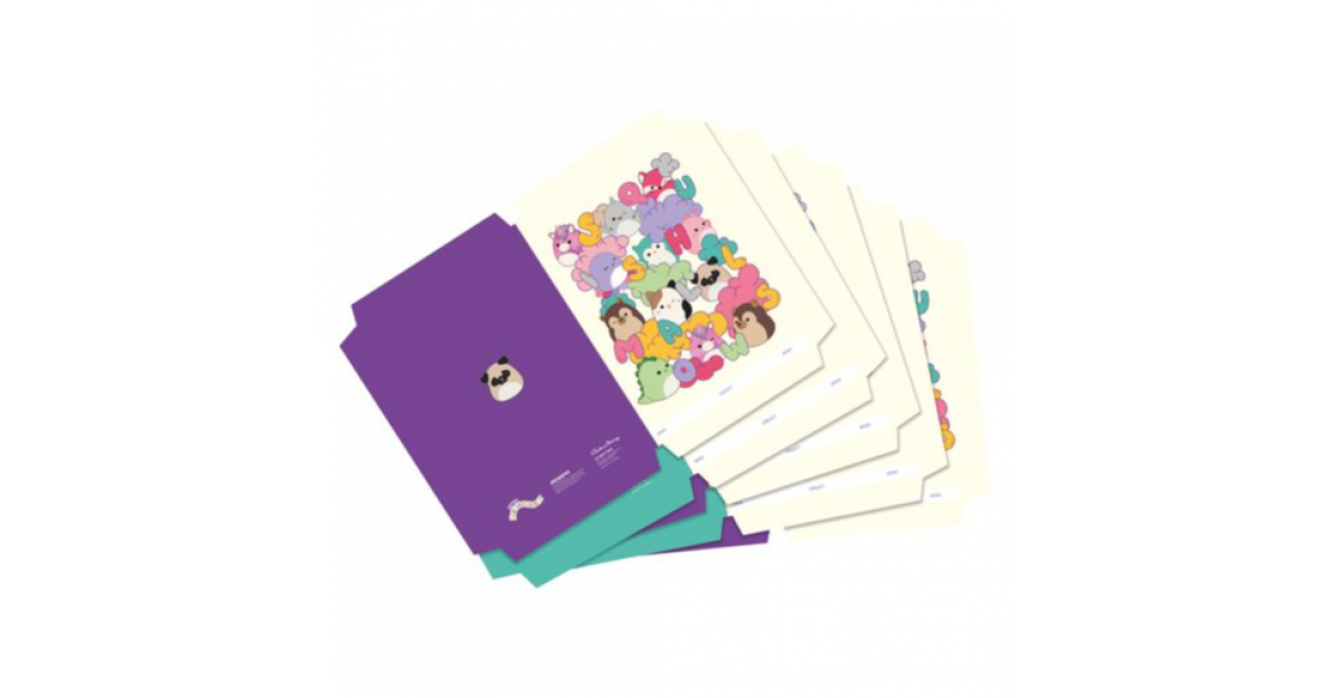 Creative BOOKCOVER A4 Squishmallows Stickers Pk5 (3283SW26)