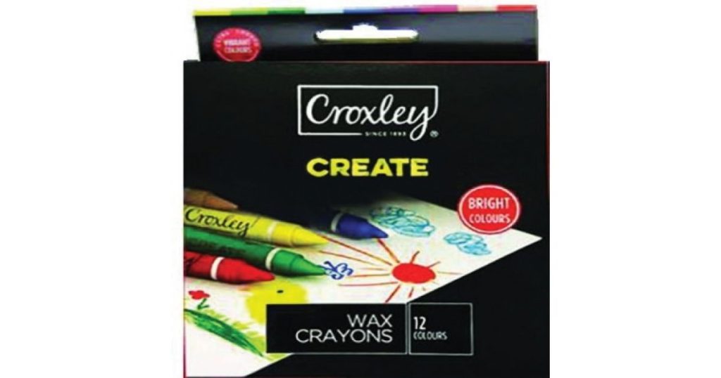 Croxley Wax Crayons set12 CRA1812 12 New19*100117*