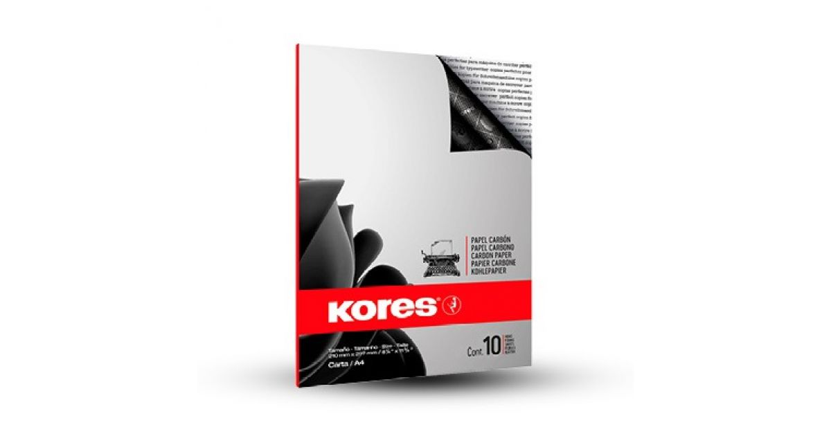 Kores CARBON PAPER A4 Pk10 *104700*