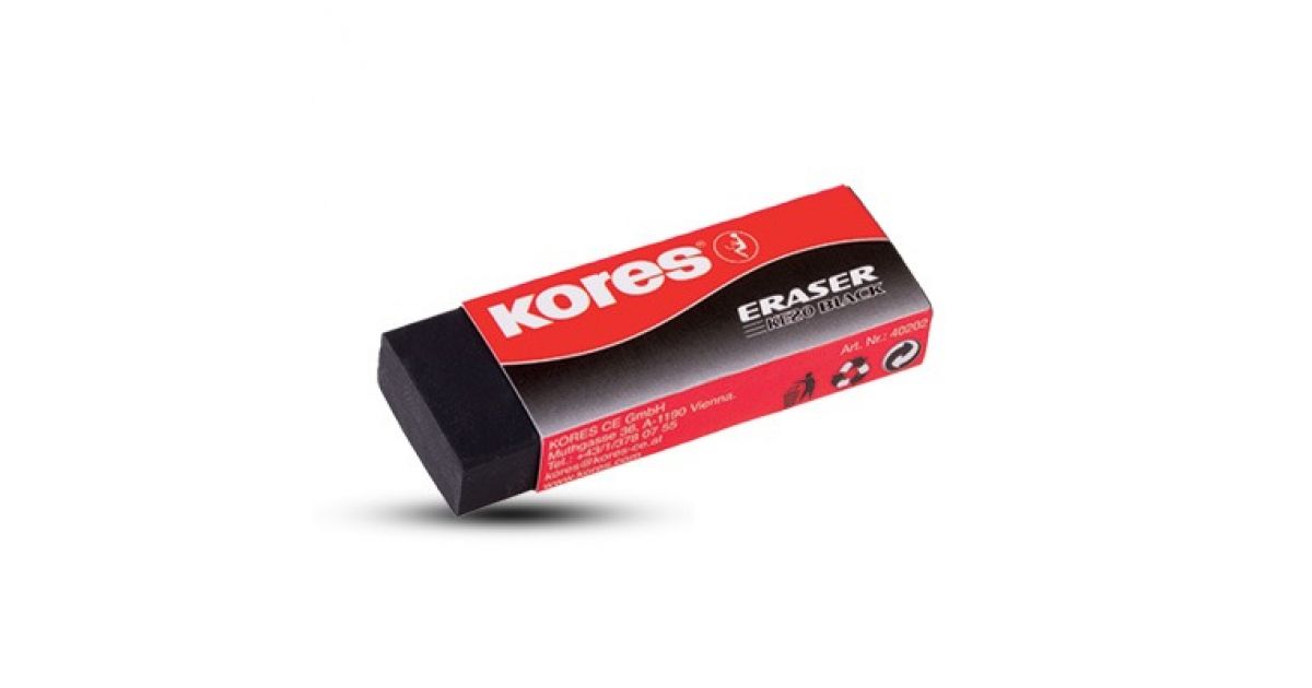 Kores ERASER Large Sleeved Black (40202)*104632*