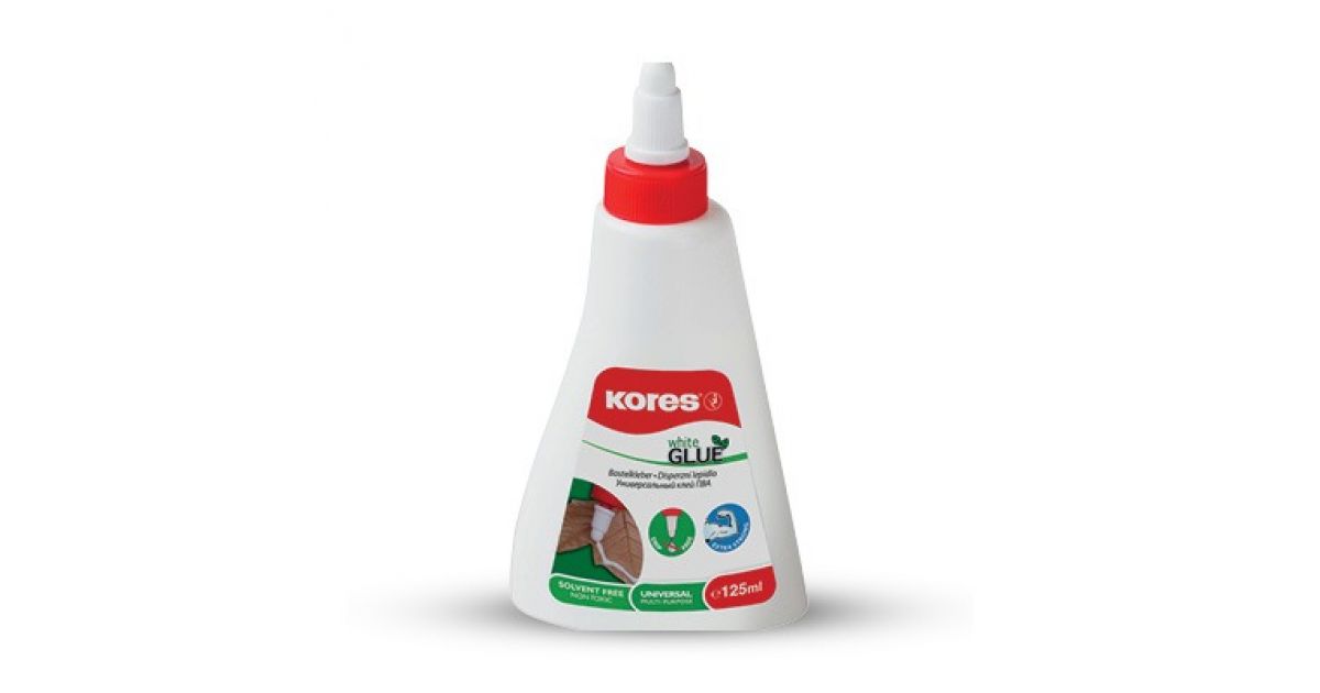 Kores GLUE White Art & Craft 125ml (75825)*104629*