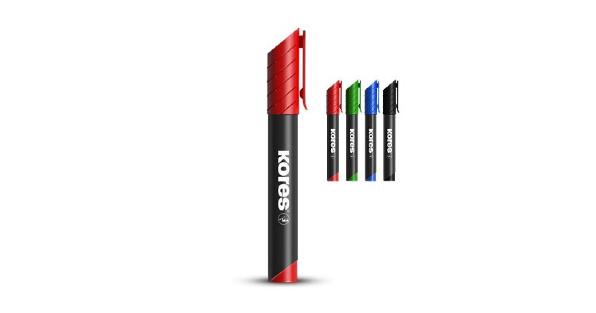 Kores MARKER Permanent Bullet Tip