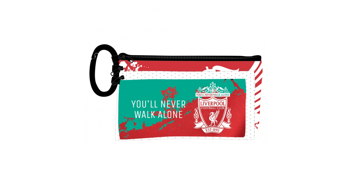 Liverpool PENCIL BAG 3 Compartment Polyester (LFC007)