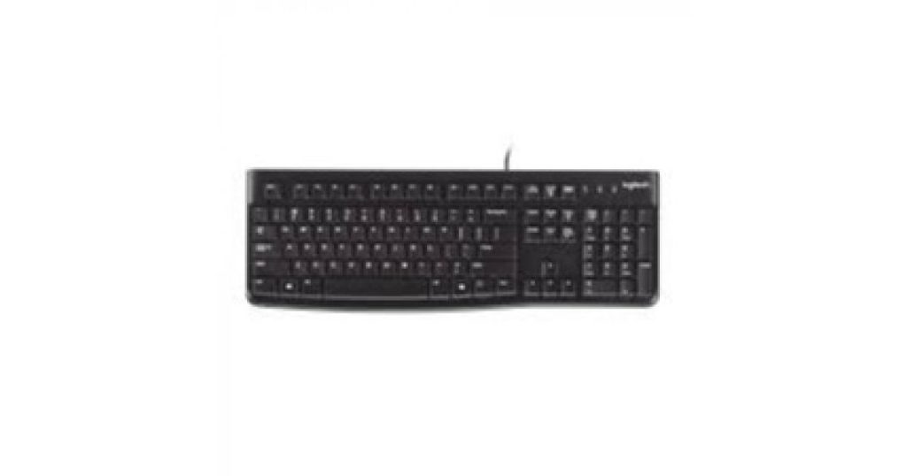Logitech K120 Wired Keyboard USB Black