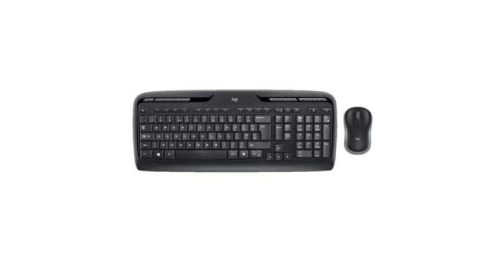 Logitech MK330 Wireless Keyboard & Mouse Combo Black