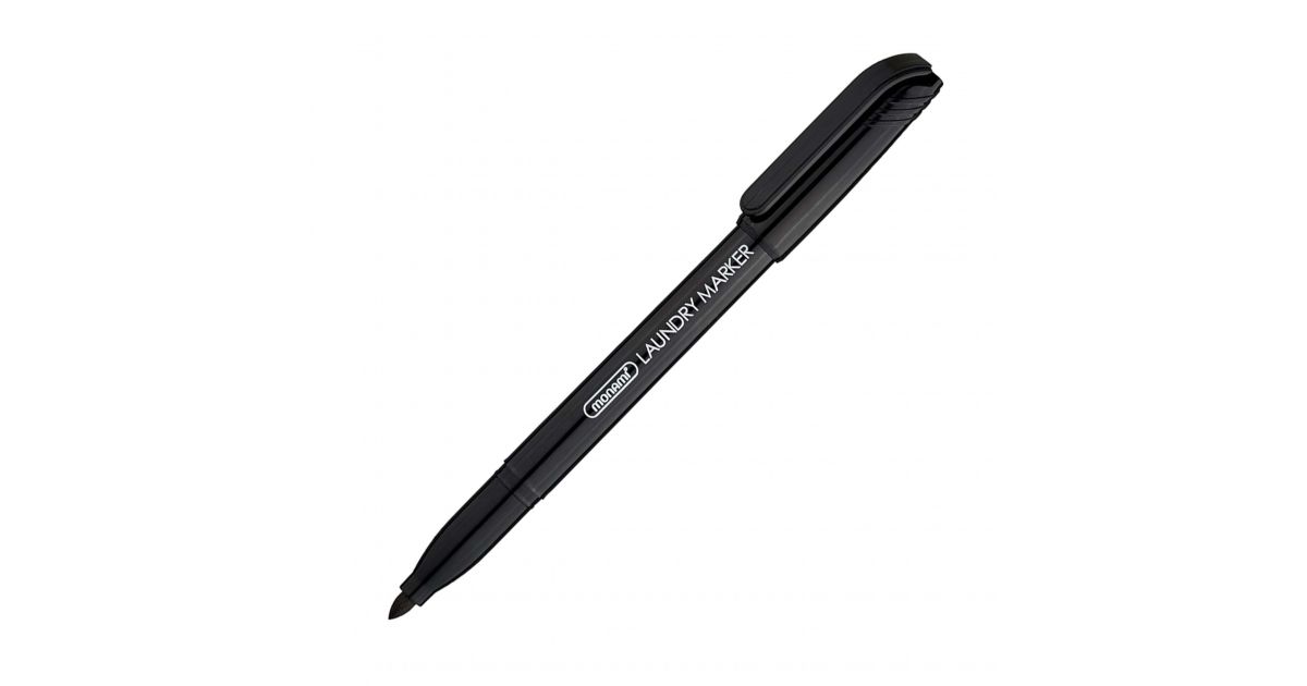Mon Ami MARKER Laundry Fibre Tip Black