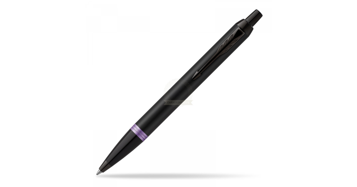 Parker IM PROFESSIONALS VIBRANT RING Amethyst Purple ballpoint pen