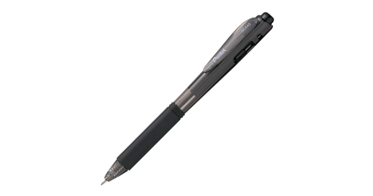 Pentel BALLPOINT Medium Pen Retract 1.0mm (BK440)