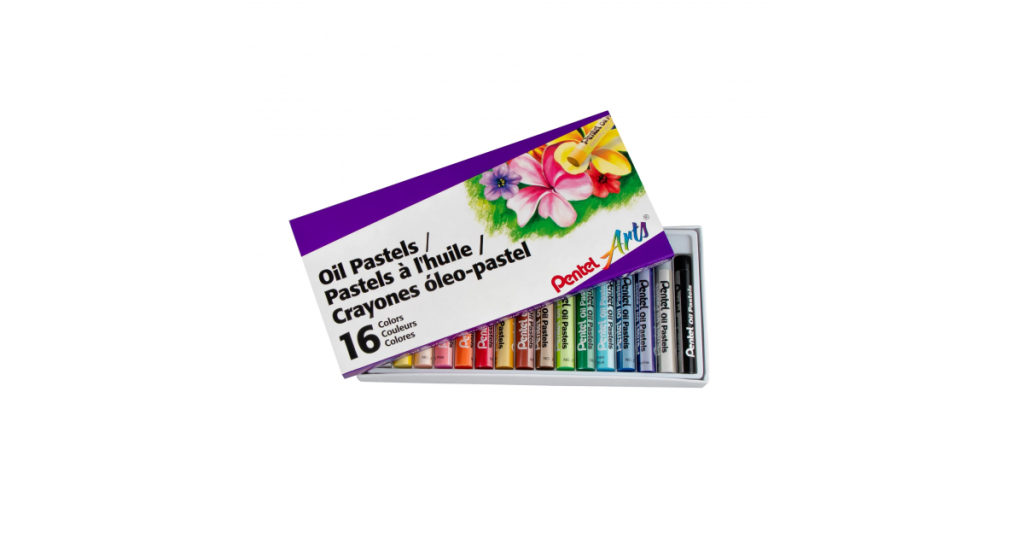 Pentel OIL PASTELS Acid-Free Box16 (PHN-16)