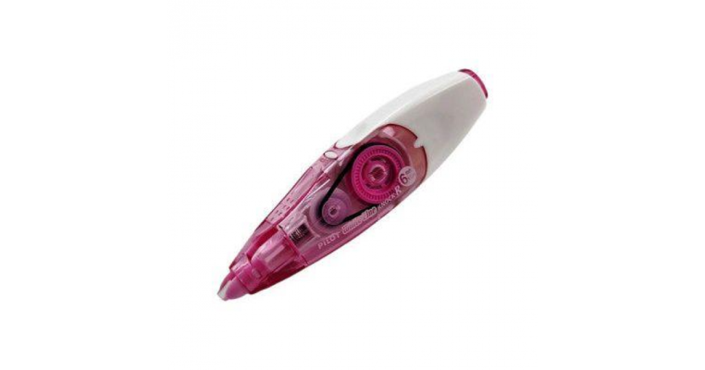 Pilot CORRECTION Tape R Pink 6mm & Refill (ECTE-25K-6P)