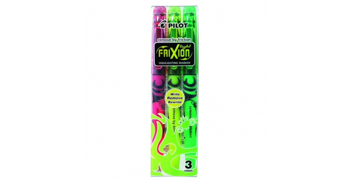 Pilot Frixion Erasable Highlighter Set3