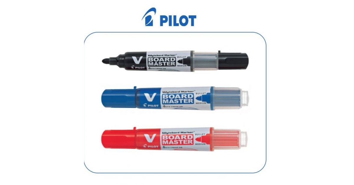Pilot VBOARD MASTER Marker Bullet Whiteboard WBMA-VBM-M