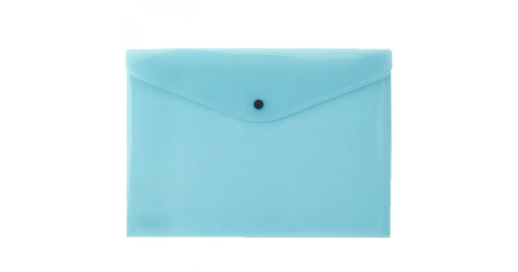 Primeline CARRY FOLDER A4 PP Pastel Blue 200Mic (877235)