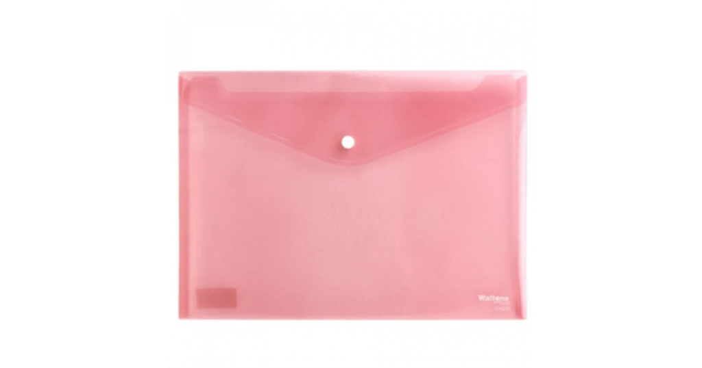 Primeline CARRY FOLDER A4 PP Pastel Pink 200Mic (877235)