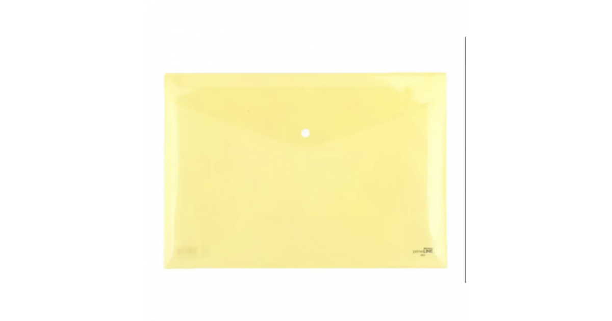 Primeline CARRY FOLDER A4 PP Pastel Yellow 200Mic (877235)