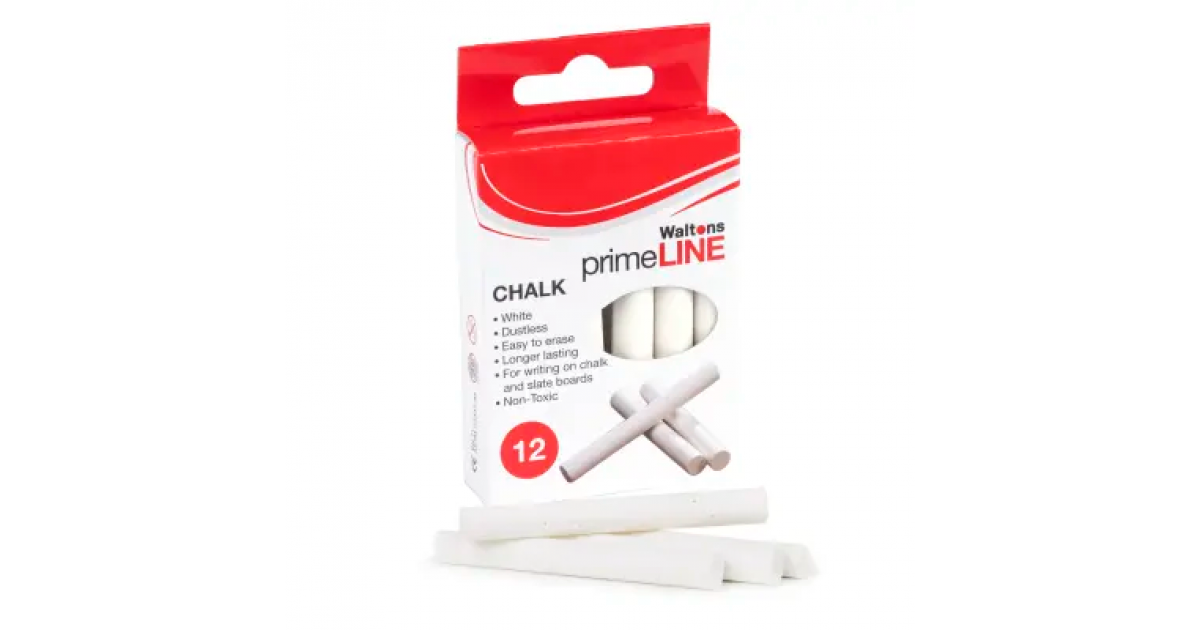 Primeline CHALK White Pk12