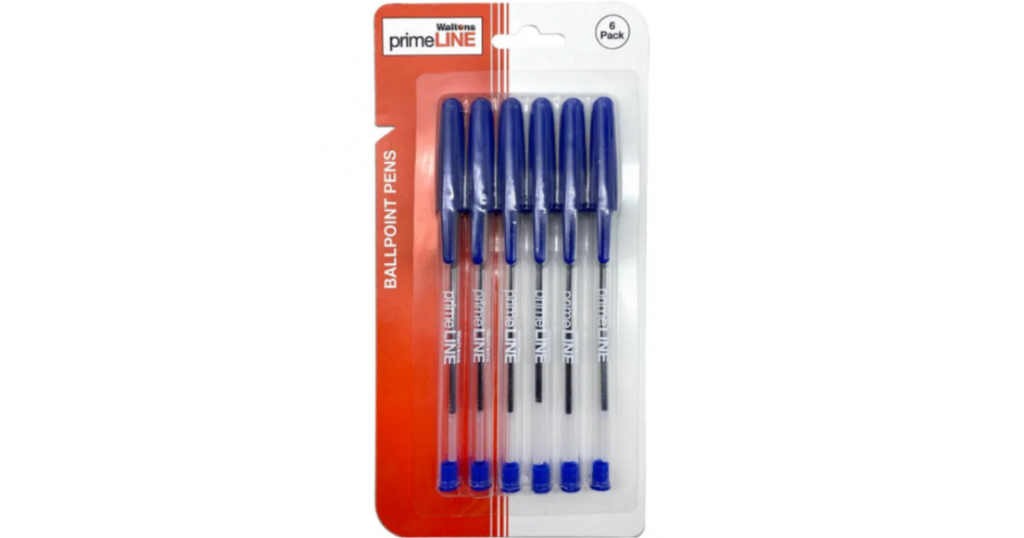 Primeline PEN Blue Ballpoint Set6 (302126)*100047*