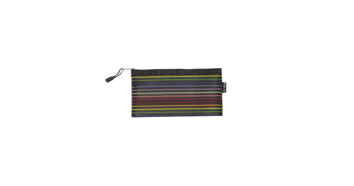 Primeline PENCIL BAG Mesh Luminous Stripes 24.5cm