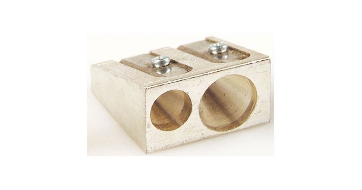 Primeline SHARPENER Two Hole Metal Wedge