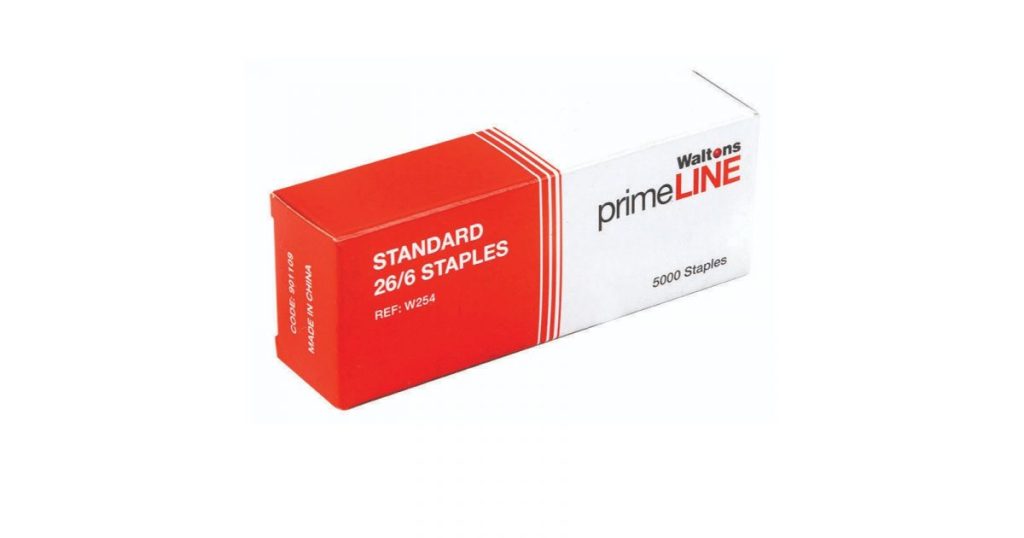 Primeline STAPLES 26/6 Box 5000 (W254)*901109*