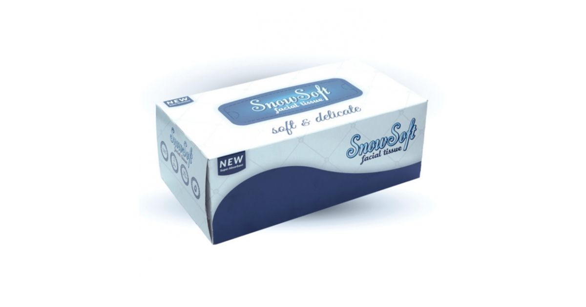 Snow Soft Tissues White 2Ply Pk180*103778*