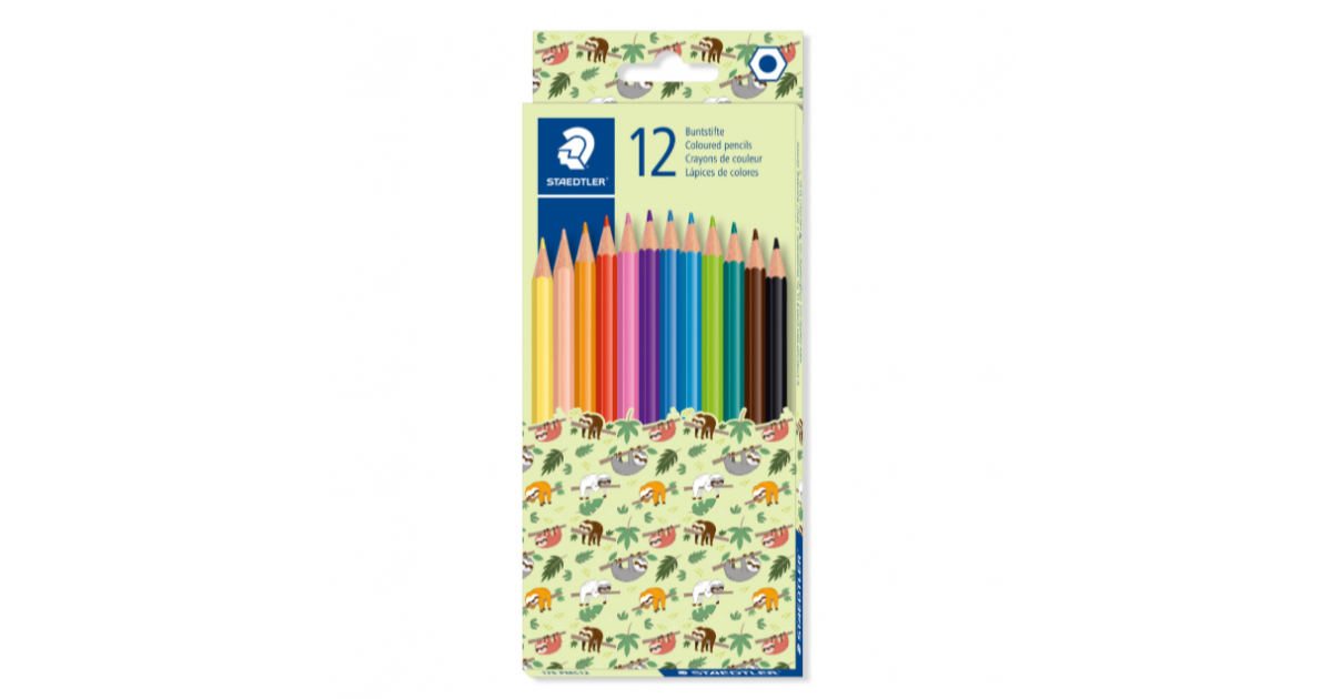 Staedtler COLOUR PENCILS Eco Woodfree Pk12 (175 C12)