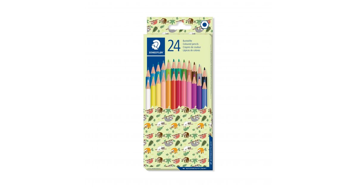 Staedtler COLOUR PENCILS Eco Woodfree Pk24 (175 D24)