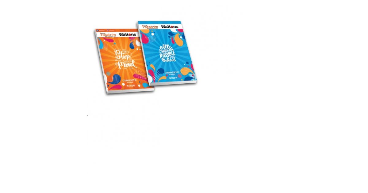 Waltons Exam Pad Punched A4 80pg*102583*