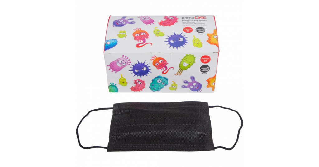 Waltons Primeline Children 3Ply Disposable Masks Pack50*88804507*