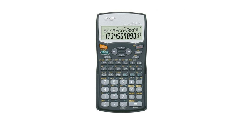 BTS SHARP EL531WHB SCIEN CALCULATOR 272 FUNCTIONS*741160*