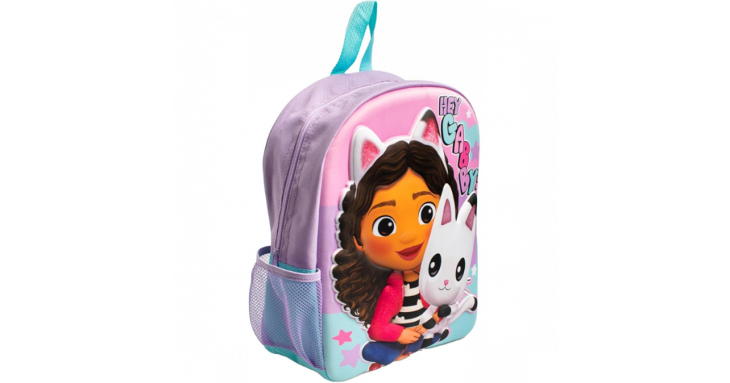Gabby's Dollhouse 3D Embossed Backpack