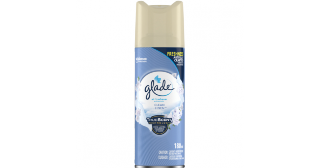 Glade Secrets Aerosol Clean Linen 180ml (95188590)