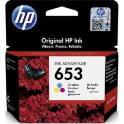 HP 653 Tri-Colour Ink Advantage Cartridge H3YM74AE