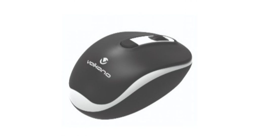 NLASuppl Volkano Jade Wireless Mouse Black & White VK-20125*102031*