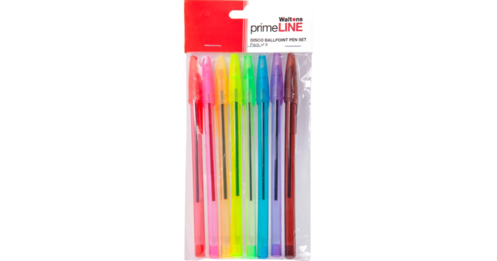 Primeline PEN Disco Ballpoint Set8*206520*